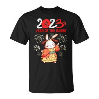 Year Of The Rabbit Happy Chinese New Year 2023 T-shirt - Thegiftio UK