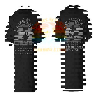 Yes Actually I Can Drive A Stick Halloween Retro Vintage T-shirt - Thegiftio