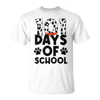 101 Days School Today 101 Days Smarter Dog Lovers T-Shirt - Seseable