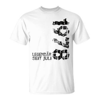 45 Geburtstag Mann 45 Jahre Legendär Seit Juli 1978 T-Shirt - Seseable