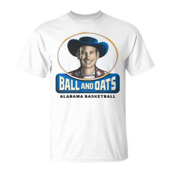 Alabama Basketball Ball And Oats Unisex T-Shirt | Mazezy