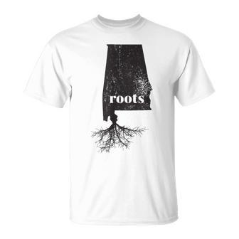Alabama Roots State Map Home Grown Love Pride T-shirt - Seseable