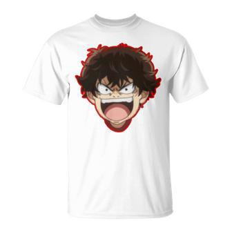Ao Ashi Angry Face Anime Aoashi Unisex T-Shirt | Mazezy