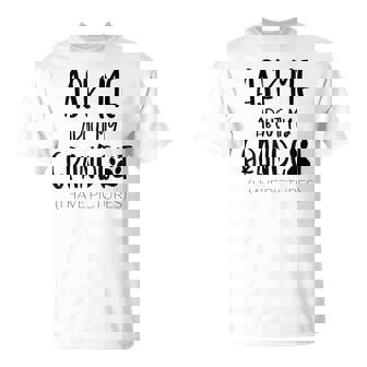 Ask Me About My Grandcat Grandma Granddad Cat Dad Pet Love V2 T-shirt - Thegiftio