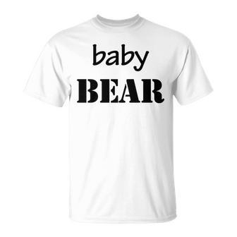 Baby Papa Bear Duo Father Son T Unisex T-Shirt