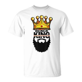 Black King Most Important Peace In The Game Crown T-shirt - Thegiftio UK