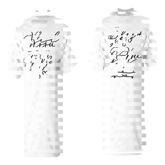 Blessed Gma Gift For Womens Unisex T-Shirt | Mazezy