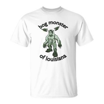 Bog Monster Of Louisiana Shirt T-shirt - Thegiftio UK