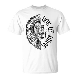 Christian Faith Jesus Inspirational Quotes Lion T-Shirt - Seseable