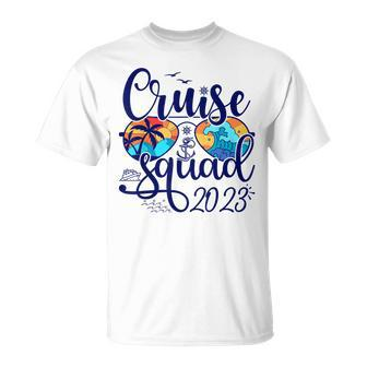 Cruise Squad 2023 Trip Vacation Matching Family Group Unisex T-Shirt | Mazezy