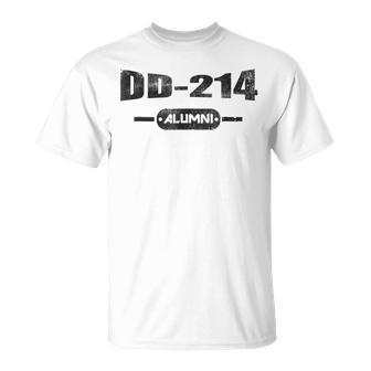 Dd214 Alumni Us Military Retirement Unisex T-Shirt | Mazezy