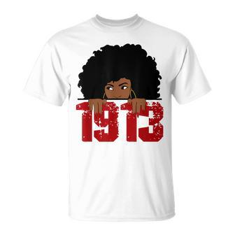 Delta 1913 Sorority Sigma Friend Paraphernalia Gift For Womens Unisex T-Shirt | Mazezy