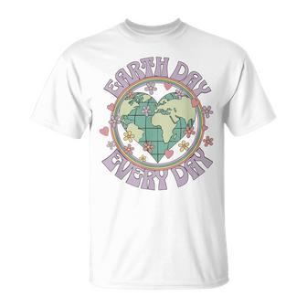 Earth Day Every Day Climate Change Environmental Awareness Unisex T-Shirt | Mazezy