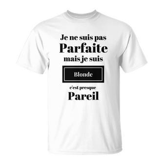 Edition Limitée Femme Blonde T-Shirt - Seseable