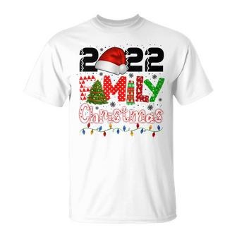 Family Christmas 2022 Merry Xmas Ball Light Garden Reindeer T-shirt - Seseable