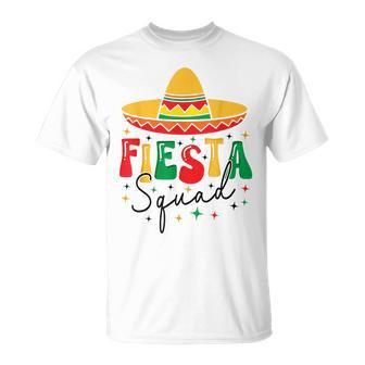 Fiesta Squad Cinco De Mayo Mexican Fiesta 5 De Mayo T-shirt - Thegiftio UK