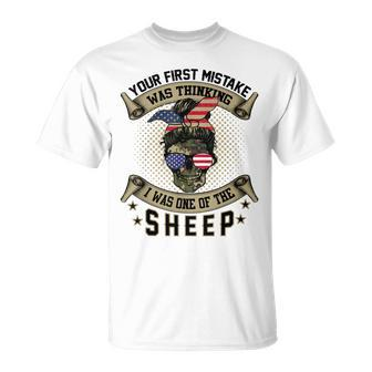 Your First Mistake Was Thinking I Was One Of The Sheep V2T-shirt - Seseable