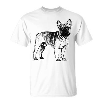 French Bulldog Gift Retro Vintage Bulldog Unisex T-Shirt | Mazezy