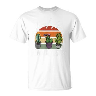What The Fucculent Cactus Succulents Plants Gardening T-Shirt - Seseable