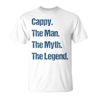 Fun Grandpa The Man The Myth The Legend Gift For Mens Unisex T-Shirt - Seseable