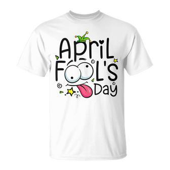Funny April Fools Day 1St April Jokes Happy April Fools Day Unisex T-Shirt | Mazezy