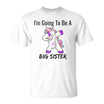 I Am Going To Be A Big Sister Announcement T-shirt - Thegiftio UK