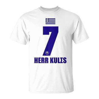 Greece Sauf Mens Jersey Mr Kules Sun Name T-Shirt - Seseable