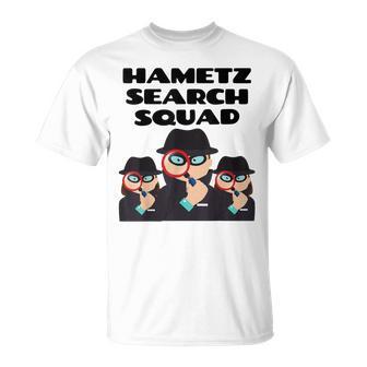 Hametz Search Squad Boy Passover Seder Funny Passover Unisex T-Shirt | Mazezy
