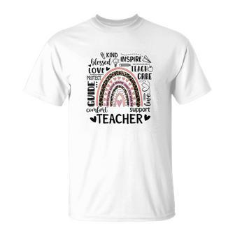 I Love Teacher Unisex T-Shirt - Seseable