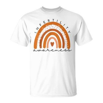 Infertility Awareness Week In April We Wear Orange Ivf Unisex T-Shirt | Mazezy