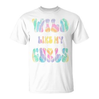 Kids Funny Curly Hair Wild Like My Curls Toddler Girl Boy Tie Dye Unisex T-Shirt | Mazezy