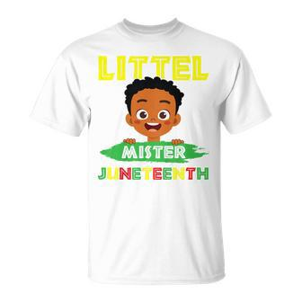 Kids Little Mister Junenth Boys Kids Toddler Baby Unisex T-Shirt | Mazezy