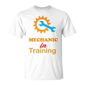 Kids Mechanic In Training Kids Apparel Unisex T-Shirt | Mazezy
