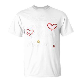 Kinder Willst Du Meine Mama Heiraten Heiratsantrag T-Shirt - Seseable