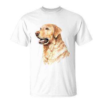 Labrador Retriever Dog V3 Unisex T-Shirt - Monsterry UK
