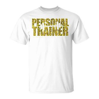 Lady Personal Trainer Fitness Coach Team Gym Instructor Girl T-shirt - Thegiftio UK