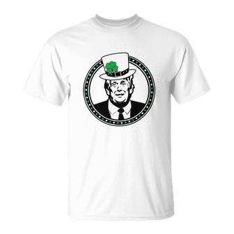 Make St Patricks Day Great Again Donald Trump Unisex T-Shirt - Monsterry UK