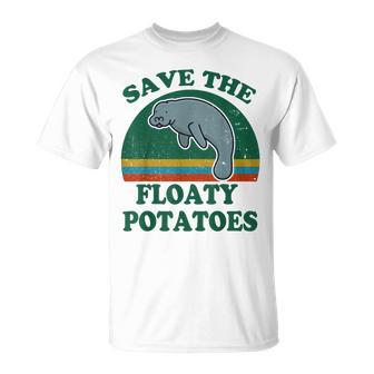 Mana- Save The Floaty Potatoes Chubby Mermaid T-Shirt - Seseable