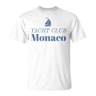 Monaco Yacht Club Unisex T-Shirt | Mazezy