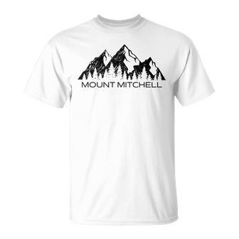 Mount Mitchell Appalachian Mountains North Carolina T-shirt - Thegiftio UK