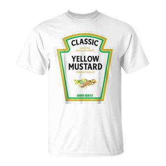 Mustard Ketchup Halloween 2022 Costume Matching Couple Mayo V6 T-shirt - Thegiftio UK