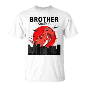 Promoted To Big Brother Brothersaurus Big Brother Finally T-shirt - Thegiftio UK