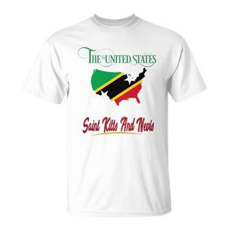 Saint Kitts And Nevis T-shirt - Thegiftio UK