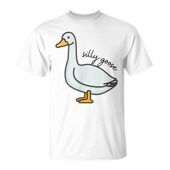 Silly Goose University Meme School Students Unisex T-Shirt | Mazezy
