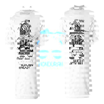 Soy Catracha For Hondurans Honduras Flag Girl Mujer Honduran T-shirt - Thegiftio