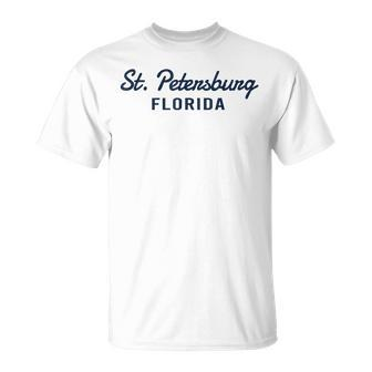 St Petersburg - Florida - Throwback Design - Classic Unisex T-Shirt | Mazezy