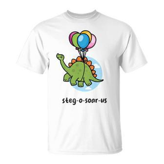 Steg O Soar Us On Light Colors Dinosaur Unisex T-Shirt | Mazezy DE