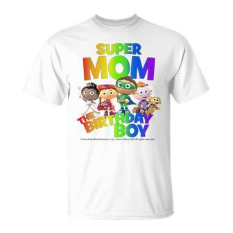 Super Mom The Birthday Boy Super Why Unisex T-Shirt | Mazezy