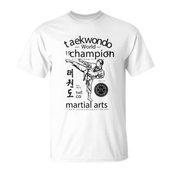 Taekwondo World V2 Unisex T-Shirt - Monsterry UK