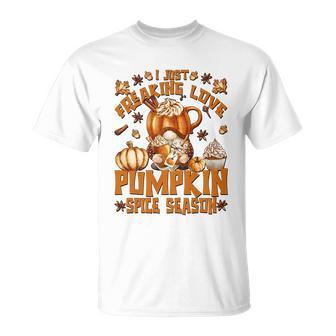 Thanksgiving Gnome For Freaking Love Pumpkin Spice Cool Gift Unisex T-Shirt - Monsterry AU